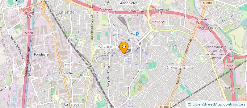 localisation de l'entreprise MONSIEUR PHILIPPE CLICQ à TOULOUSE