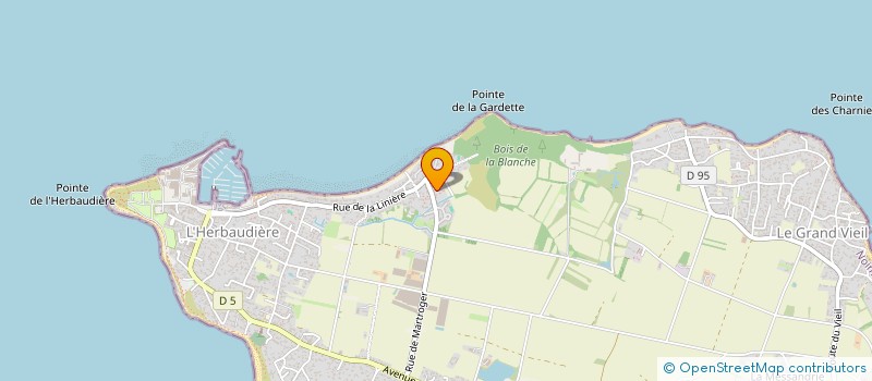 localisation de l'entreprise MONSIEUR PHILIPPE CLIPET à NOIRMOUTIER-EN-L'ILE