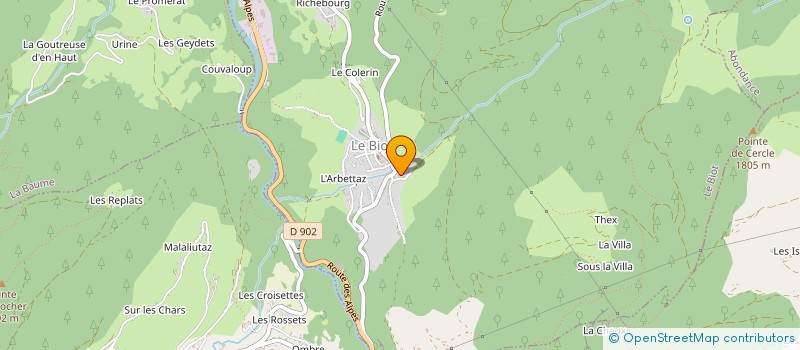 localisation de l'entreprise MONSIEUR PHILIPPE CLOCHEY  LE BIOT