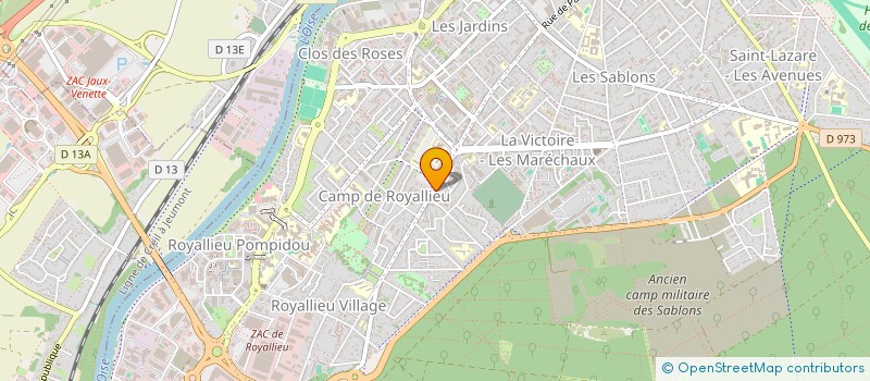 localisation de l'entreprise MONSIEUR PHILIPPE CLOET à COMPIEGNE