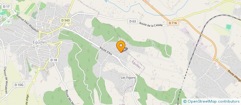 localisation de l'entreprise MONSIEUR PHILIPPE CLOTET  EGUILLES