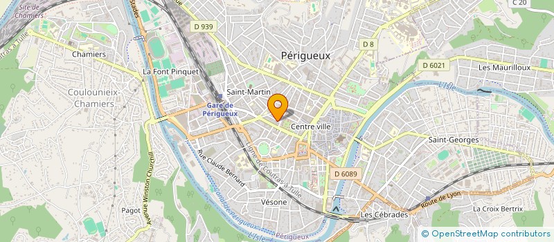 localisation de l'entreprise MONSIEUR PHILIPPE CNUDDE à PERIGUEUX