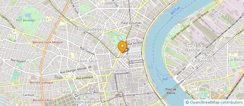localisation de l'entreprise MONSIEUR PHILIPPE COAT à BORDEAUX