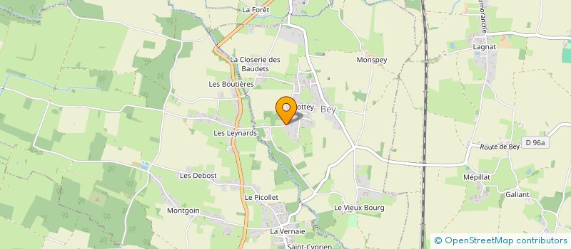 localisation de l'entreprise MONSIEUR PHILIPPE COCHET  BEY