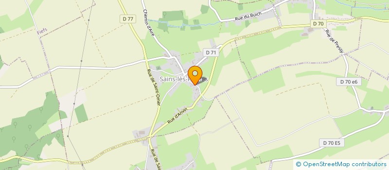 localisation de l'entreprise MONSIEUR PHILIPPE CODRON  SAINS-LES-PERNES