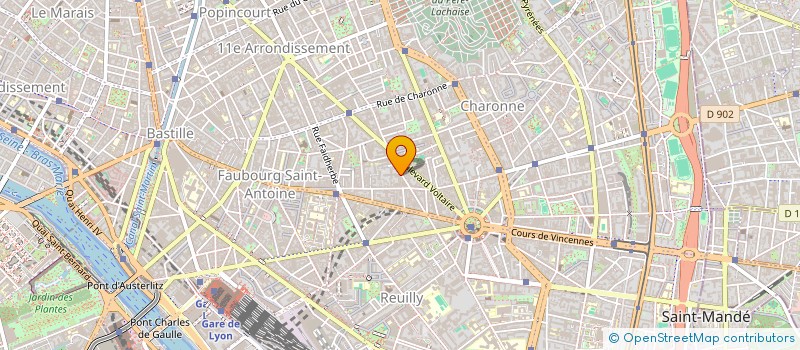 localisation de l'entreprise MONSIEUR PHILIPPE COHEN SOLAL  PARIS