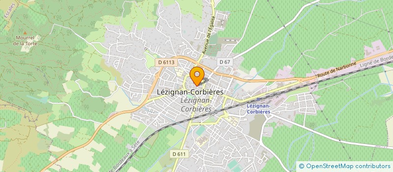 localisation de l'entreprise MONSIEUR PHILIPPE COLACE  LUC-SUR-ORBIEU