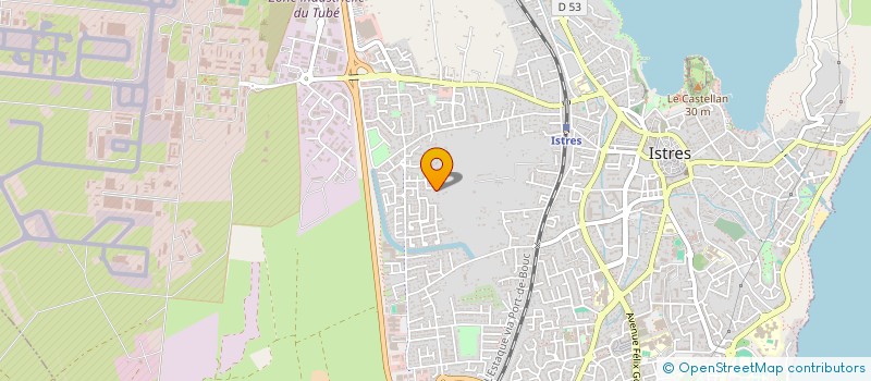 localisation de l'entreprise MONSIEUR PHILIPPE COLARD  ISTRES