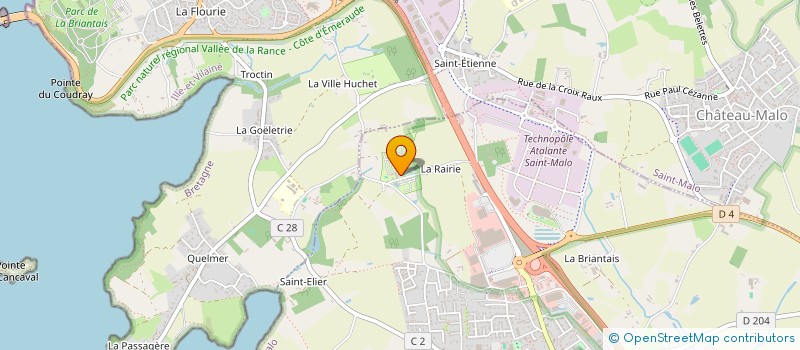 localisation de l'entreprise MONSIEUR PHILIPPE COLAS  SAINT-JOUAN-DES-GUERETS