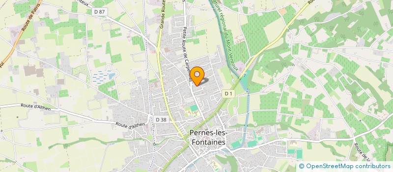 localisation de l'entreprise MONSIEUR PHILIPPE COLIGNON  PERNES-LES-FONTAINES