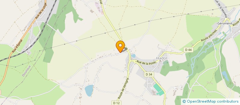 localisation de l'entreprise MONSIEUR PHILIPPE COLIN  HADOL