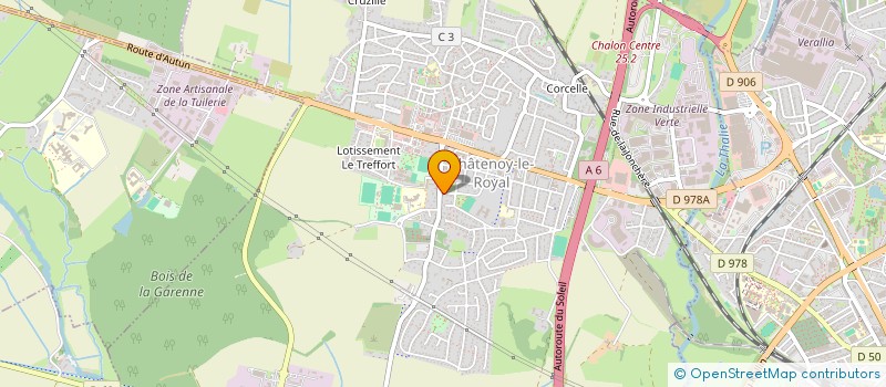 localisation de l'entreprise MONSIEUR PHILIPPE COLIN  CHATENOY-LE-ROYAL