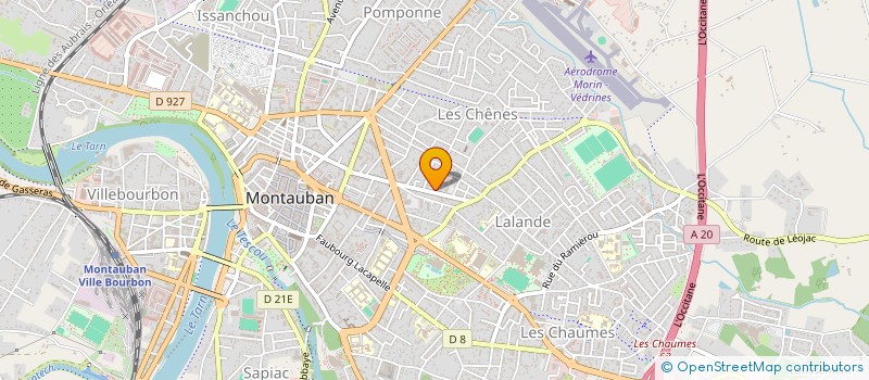 localisation de l'entreprise MONSIEUR PHILIPPE COLIN  MONTAUBAN