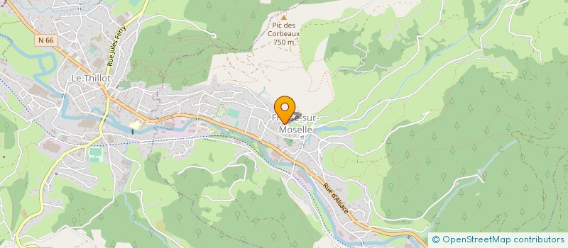 localisation de l'entreprise MONSIEUR PHILIPPE COLLENNE  LE MENIL