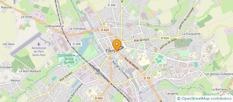 localisation de l'entreprise MONSIEUR PHILIPPE COLLET à FLERS