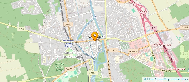 localisation de l'entreprise MONSIEUR PHILIPPE COLLET  NEMOURS