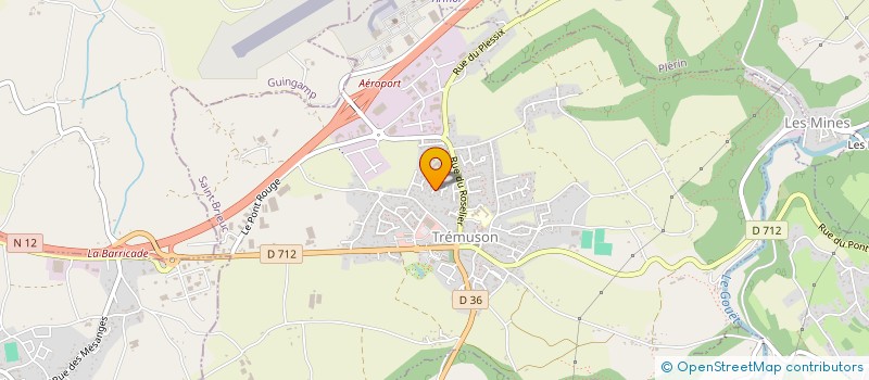 localisation de l'entreprise MONSIEUR PHILIPPE COLLIN  TREMUSON