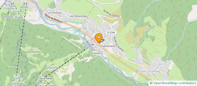 localisation de l'entreprise MONSIEUR PHILIPPE COLLIN à SAINT-CHAFFREY