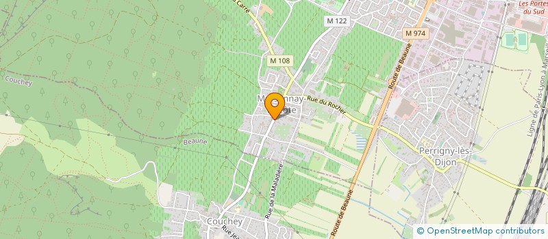 localisation de l'entreprise MONSIEUR PHILIPPE COLLOTTE à MARSANNAY-LA-COTE