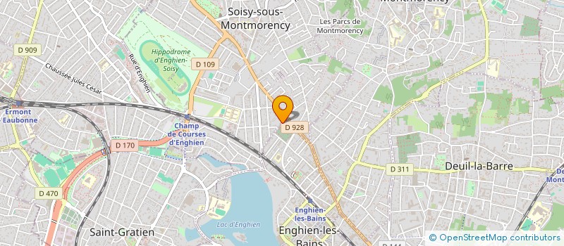 localisation de l'entreprise MONSIEUR PHILIPPE COLMARD  SOISY-SOUS-MONTMORENCY