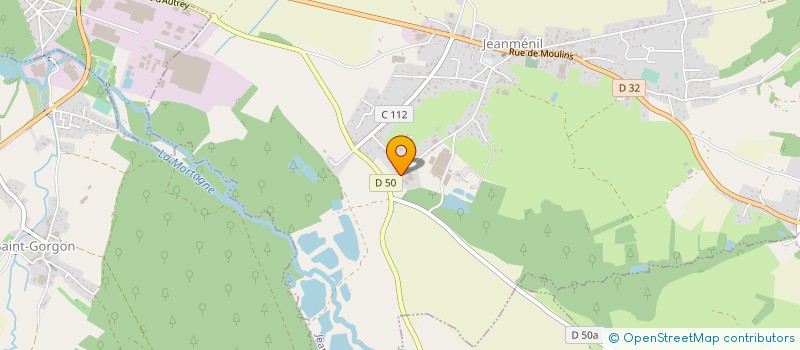 localisation de l'entreprise MONSIEUR PHILIPPE COLNE  JEANMENIL