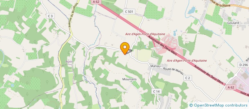 localisation de l'entreprise MONSIEUR PHILIPPE COLOMBANO  SAINT-VINCENT-DE-LAMONTJOIE