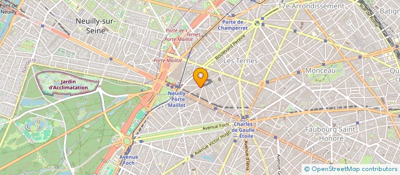 localisation de l'entreprise MONSIEUR PHILIPPE COLONNA  PARIS