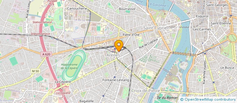 localisation de l'entreprise MONSIEUR PHILIPPE COLSON  TOULOUSE