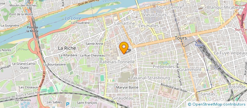 localisation de l'entreprise MONSIEUR PHILIPPE COLYBES  SAINT-AVERTIN