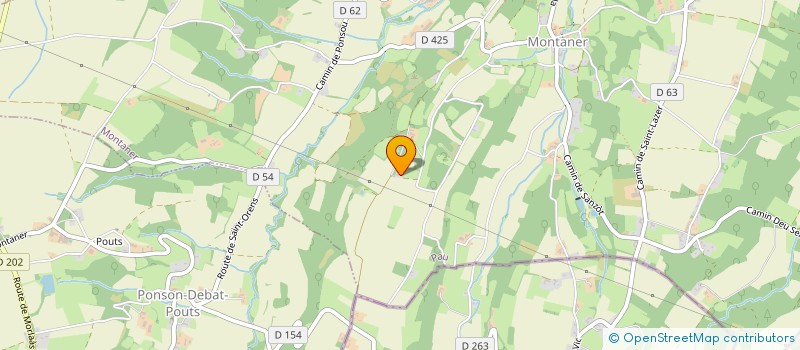 localisation de l'entreprise MONSIEUR PHILIPPE COMBARIEU-GARDEY  MONTANER