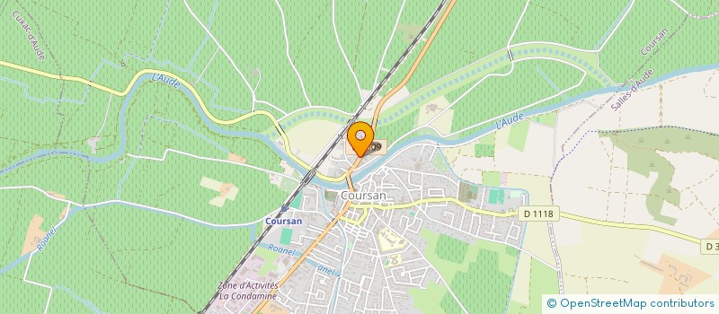 localisation de l'entreprise MONSIEUR PHILIPPE COMBES  COURSAN