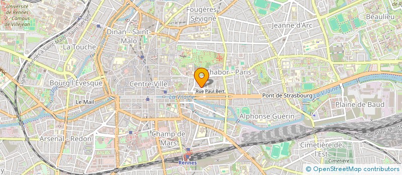 localisation de l'entreprise MONSIEUR PHILIPPE COMBES  RENNES