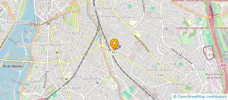 localisation de l'entreprise MONSIEUR PHILIPPE COMETTI à TOULOUSE