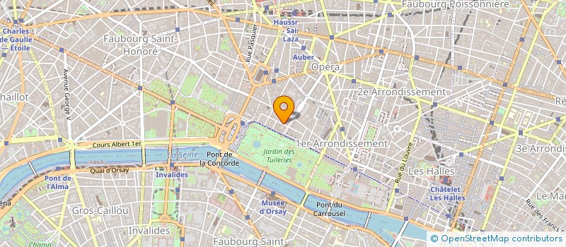 localisation de l'entreprise MONSIEUR PHILIPPE COMMEINHES à PARIS