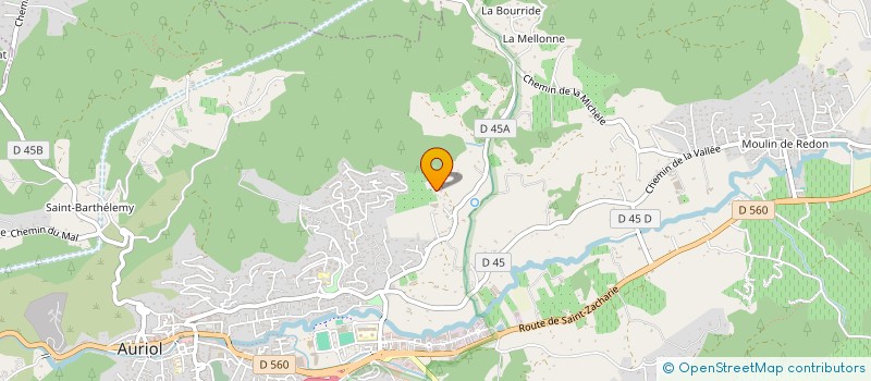 localisation de l'entreprise MONSIEUR PHILIPPE COMPAGNONE  AURIOL