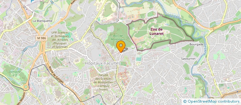 localisation de l'entreprise MONSIEUR PHILIPPE COMTE à MONTPELLIER