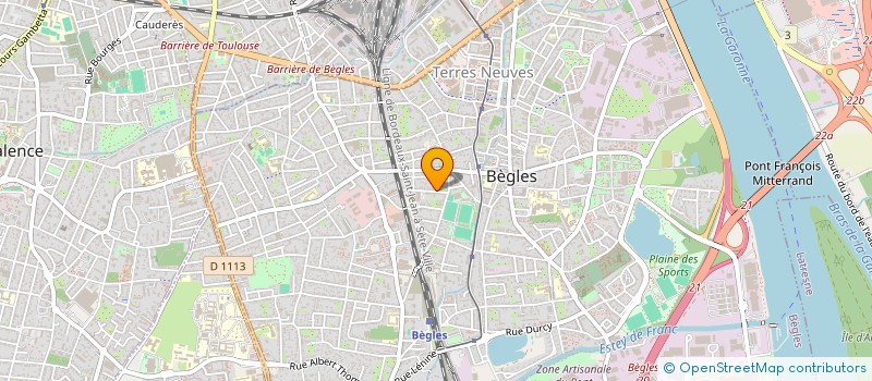 localisation de l'entreprise MONSIEUR PHILIPPE CONJAT à BEGLES