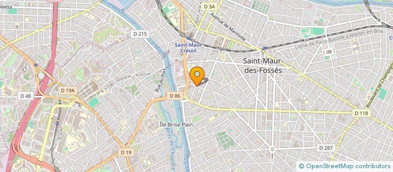 localisation de l'entreprise MONSIEUR PHILIPPE CONSTANT à SAINT-MAUR-DES-FOSSES