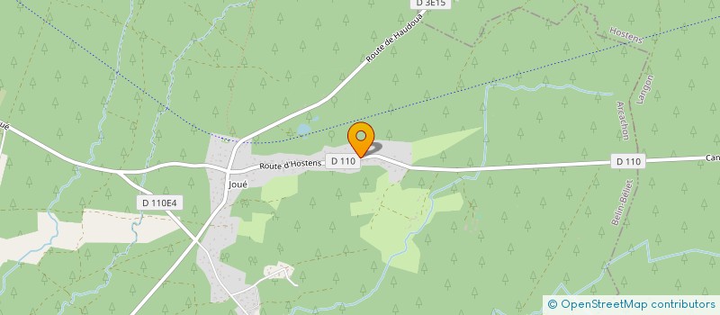 localisation de l'entreprise MONSIEUR PHILIPPE CONSTANT  BELIN-BELIET