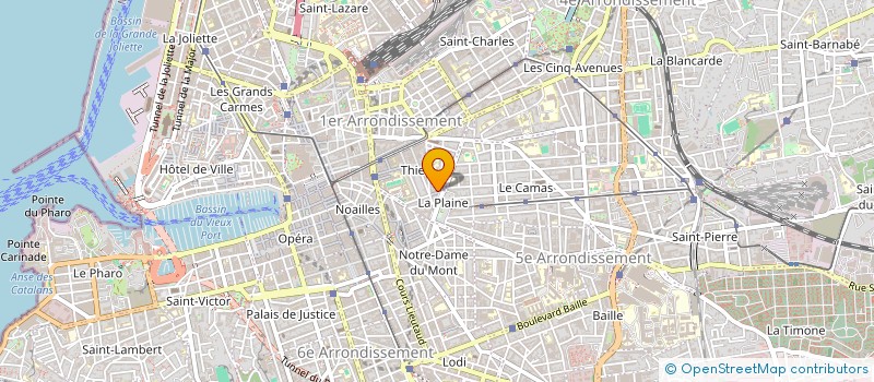 localisation de l'entreprise MONSIEUR PHILIPPE CONTI à MARSEILLE