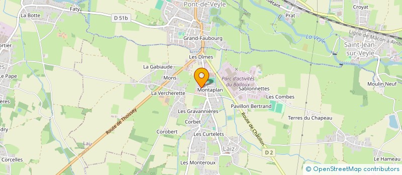 localisation de l'entreprise MONSIEUR PHILIPPE CONVERSET  LAIZ