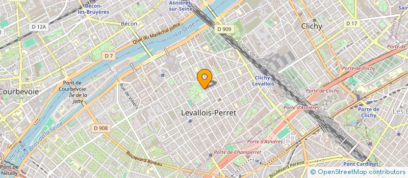 localisation de l'entreprise MONSIEUR PHILIPPE COPELLO à LEVALLOIS PERRET