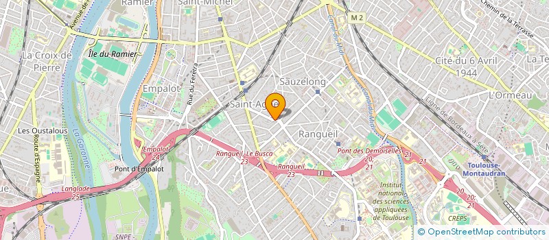 localisation de l'entreprise MONSIEUR PHILIPPE COPPEL à TOULOUSE