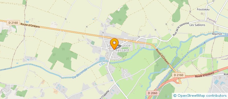 localisation de l'entreprise MONSIEUR PHILIPPE CORBASSON à SAINT-MAURICE-SUR-FESSARD