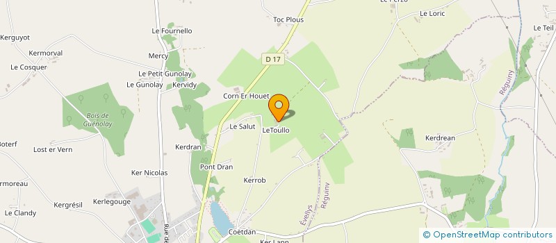 localisation de l'entreprise MONSIEUR PHILIPPE CORBEL  EVELLYS