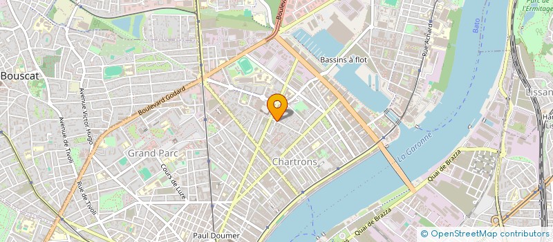 localisation de l'entreprise MONSIEUR PHILIPPE CORBIER à BORDEAUX