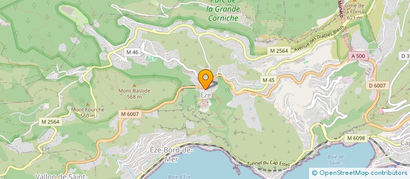 localisation de l'entreprise MONSIEUR PHILIPPE CORBIN  EZE