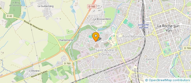 localisation de l'entreprise MONSIEUR PHILIPPE CORBION à ROCHE SUR YON (LA)