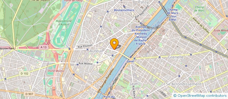 localisation de l'entreprise MONSIEUR PHILIPPE CORDEBAS  PARIS