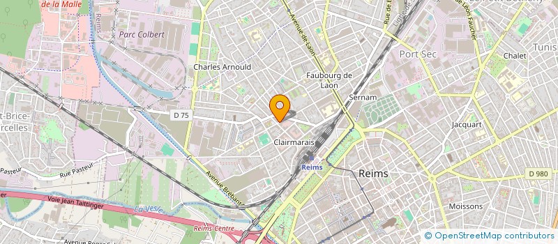 localisation de l'entreprise MONSIEUR PHILIPPE CORDIER  REIMS